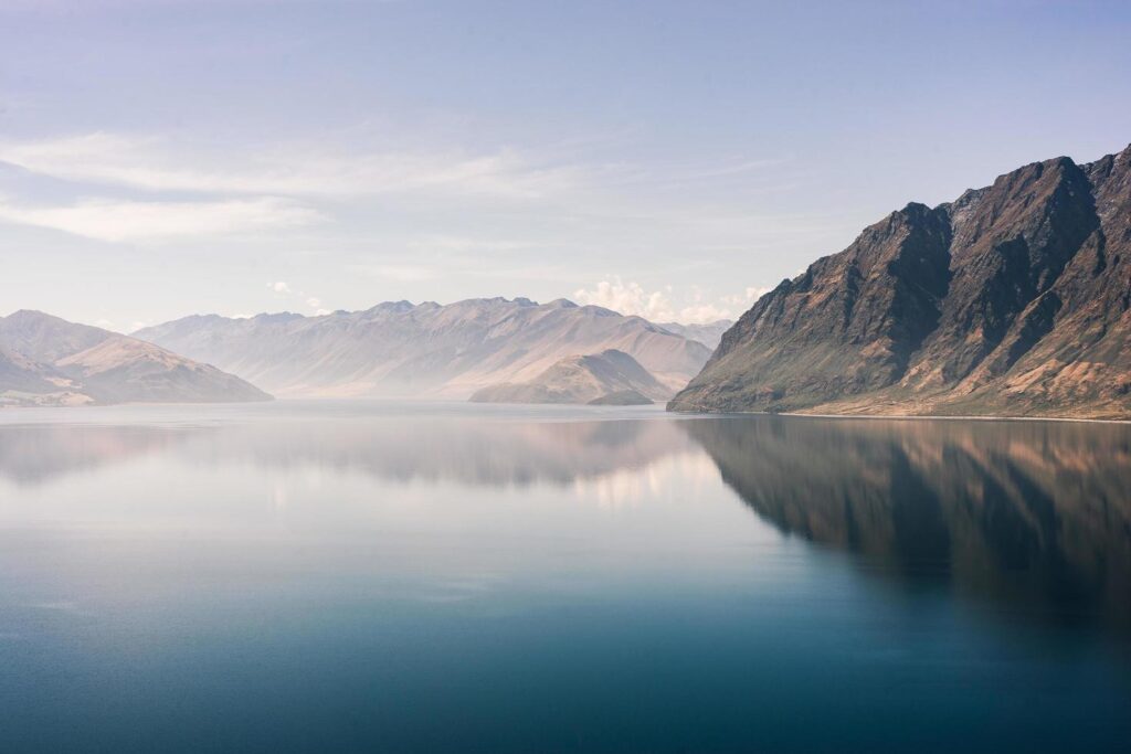 Still Water Near Mountains